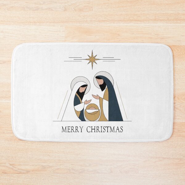 Item preview, Minimalist Geometric Nativity Scene Modern Christmas designed and sold by WikaKowalczyk.