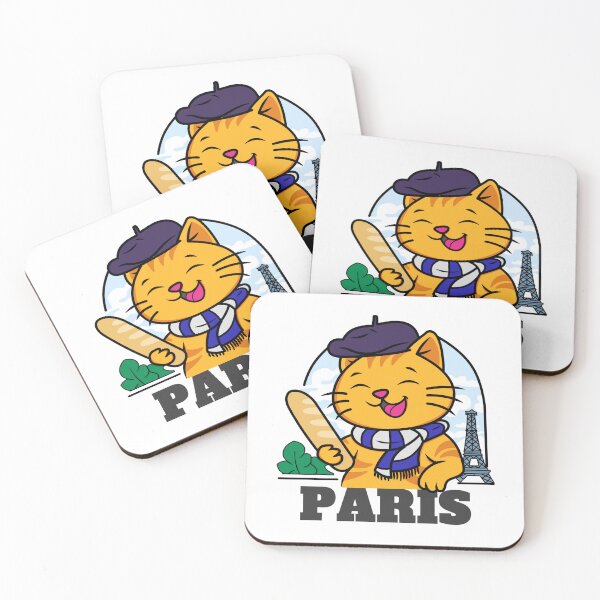 Item preview, Paris Cat Adventure designed and sold by Mooostickers.