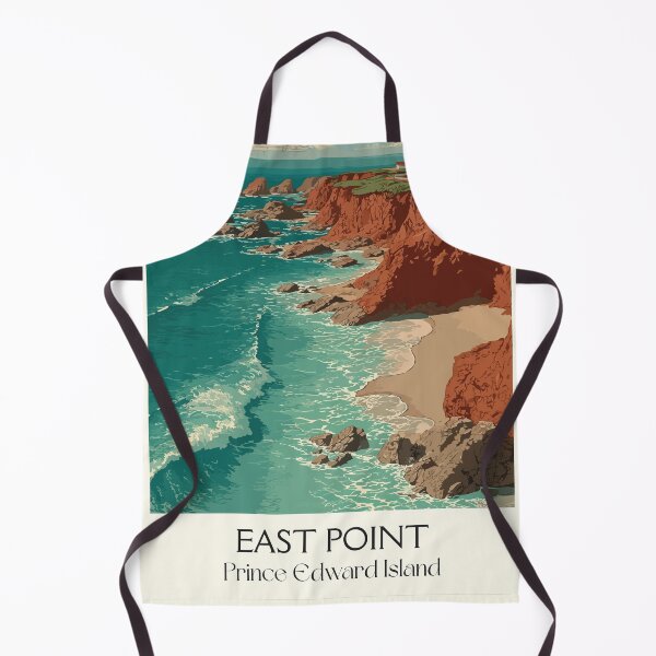 Item preview, East Point Prince Edward Island | Lighthouse Atlantic Coast Poster designed and sold by TuncGK.