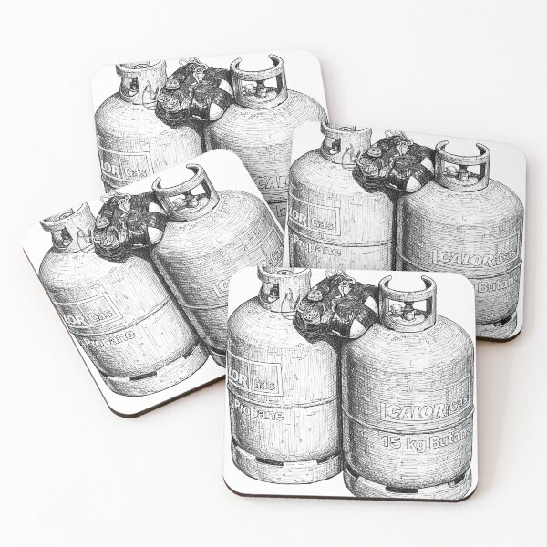 Item preview, Propane-Butane Tanks designed and sold by Naux | Design & Illustration.