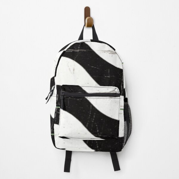 Item preview, part abstract distressed waves black and white design designed and sold by SmashingDeals.