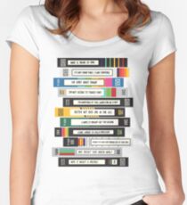 Brooklyn Nine-Nine Sex Tapes Women's Fitted Scoop T-Shirt