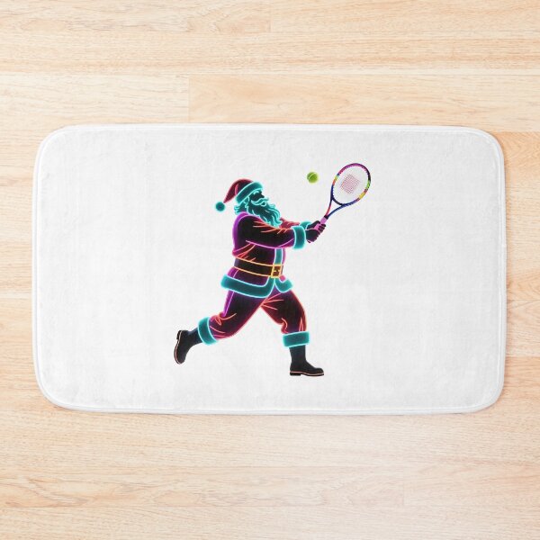 Item preview, Santa playing tennis  designed and sold by Nomad-Maynard.