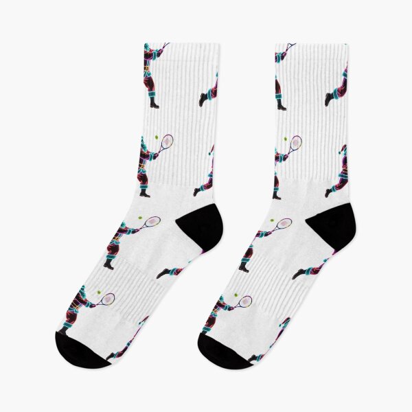 Item preview, Santa playing tennis  designed and sold by Nomad-Maynard.