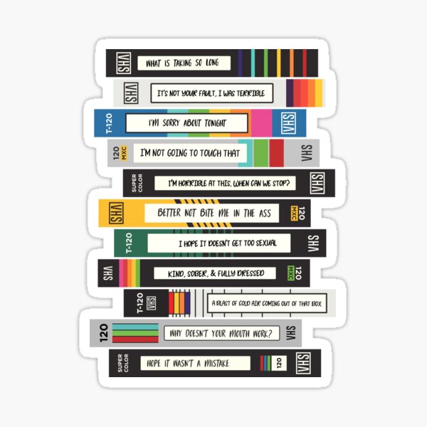 Brooklyn Nine-Nine Sex Tapes Sticker