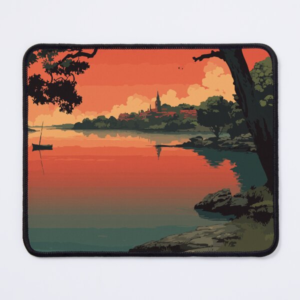 Item preview, Egmont Bay Prince Edward Island | West Coast Shoreline Poster designed and sold by TuncGK.