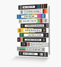 Brooklyn Nine-Nine Sex Tapes Greeting Card
