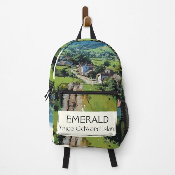 Item preview, Emerald Prince Edward Island | Countryside & Rail Poster designed and sold by TuncGK.