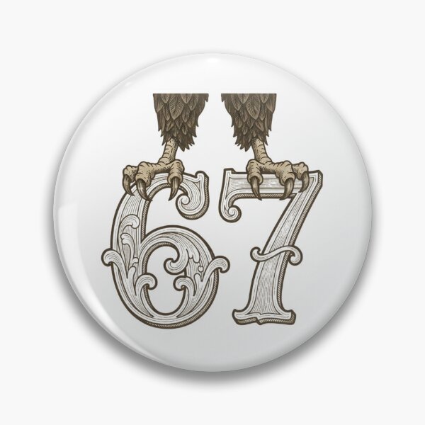 Item preview, Vintage Eagle Claw 67 — Bold Retro Engraved Design designed and sold by RobinaWorks.