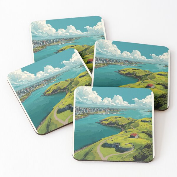 Item preview, Fort Amherst Prince Edward Island | Coastal Headland Poster designed and sold by TuncGK.