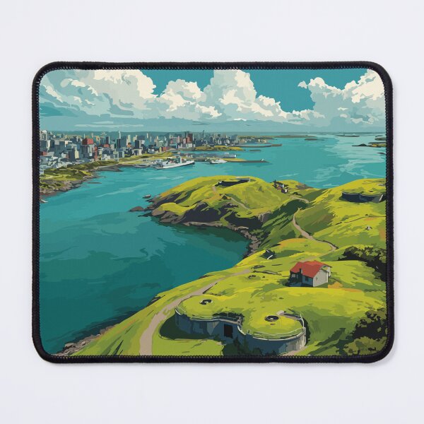 Item preview, Fort Amherst Prince Edward Island | Coastal Headland Poster designed and sold by TuncGK.