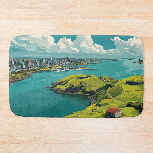 Item preview, Fort Amherst Prince Edward Island | Coastal Headland Poster designed and sold by TuncGK.