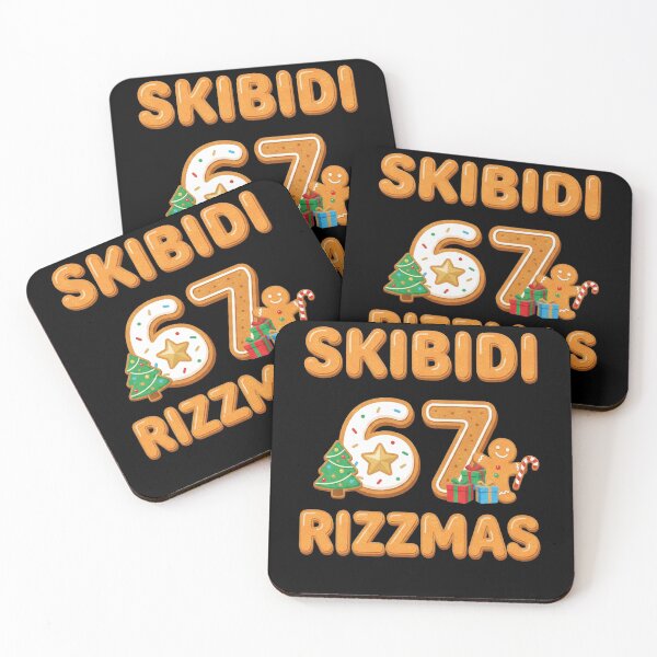 Item preview, Skibidi 67 Rizzmas Funny Christmas Six Seven Meme  designed and sold by FreshVibe Prints.