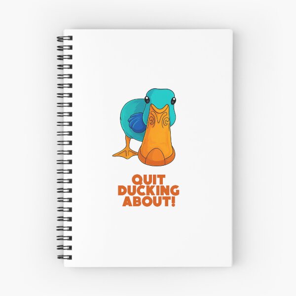 Item preview, Quit ducking about! designed and sold by Wonkies.