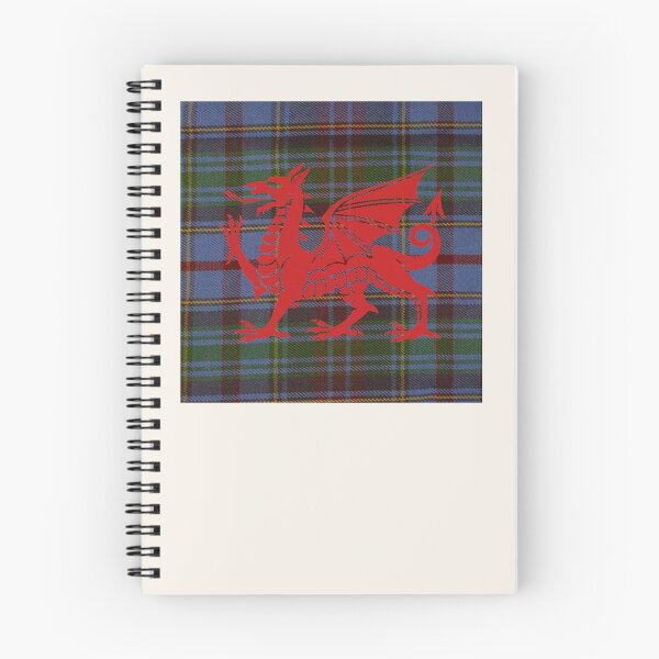 Item preview, Powys County - Universal - Welsh Tartan – The Heart of Wales & y Ddraig Goch - the red dragon v4 designed and sold by WheelieGdArt.
