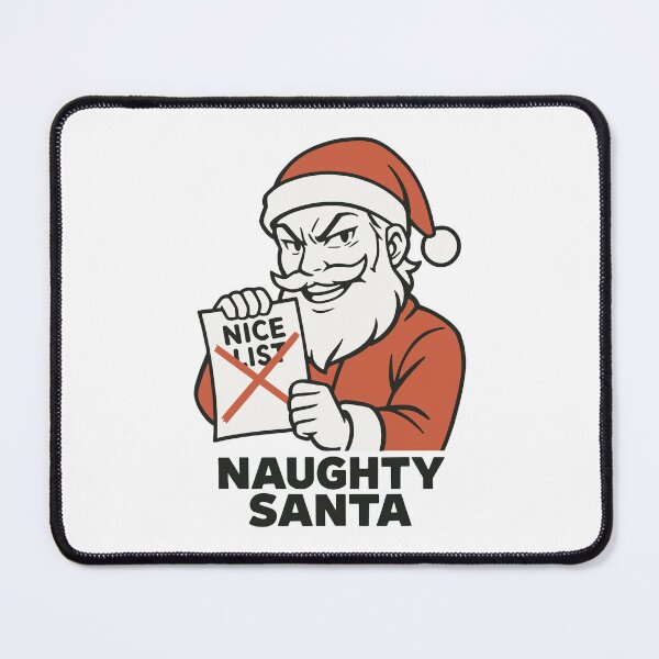 Item preview, Naughty Santa Christmas Mischief designed and sold by SnappyPNG.