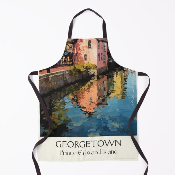 Item preview, Georgetown Prince Edward Island | Harbourfront Village Poster designed and sold by TuncGK.