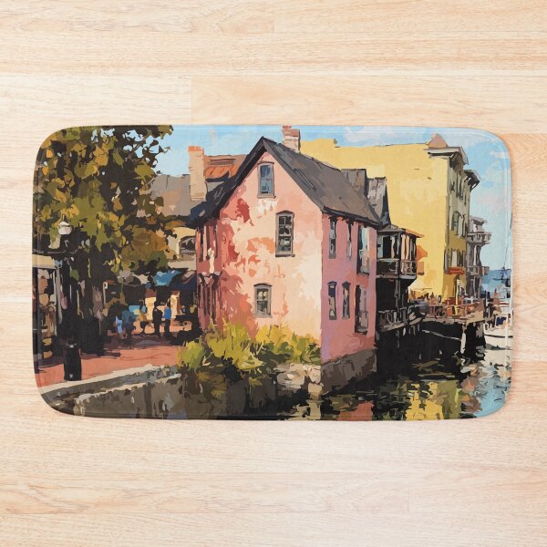 Item preview, Georgetown Prince Edward Island | Harbourfront Village Poster designed and sold by TuncGK.