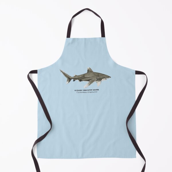 Item preview, OCEANIC WHITETIP SHARK-Carcharhinus longimanus (name) designed and sold by BEATRIZ ABAITUA.