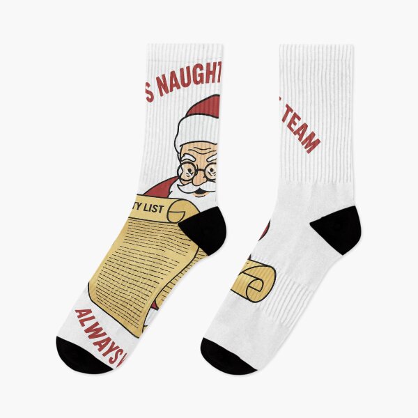 Item preview, Santa's Naughty List Audit Team - Always Watching designed and sold by HelixPedia.