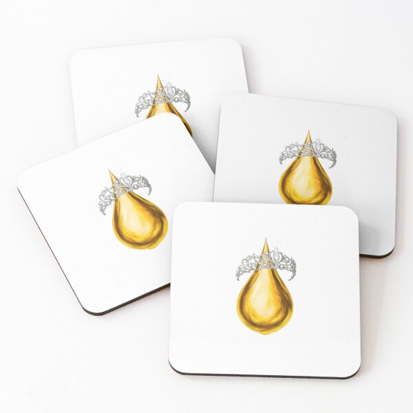 Item preview, Golden tear with a crown designed and sold by BubbleBreach.