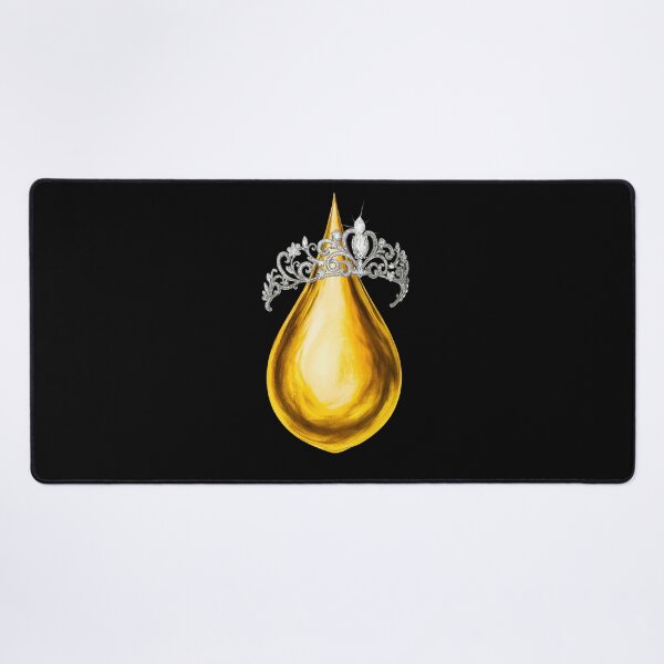Item preview, Golden tear with a crown designed and sold by BubbleBreach.