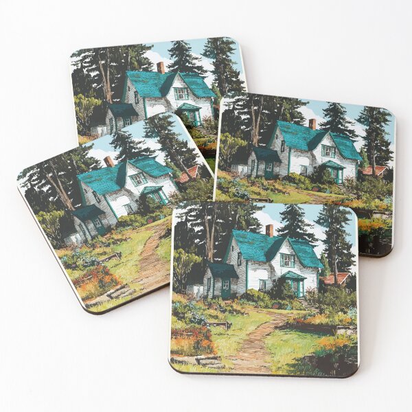 Item preview, Green Gables Shore Prince Edward Island | North Coast Landscape Poster designed and sold by TuncGK.