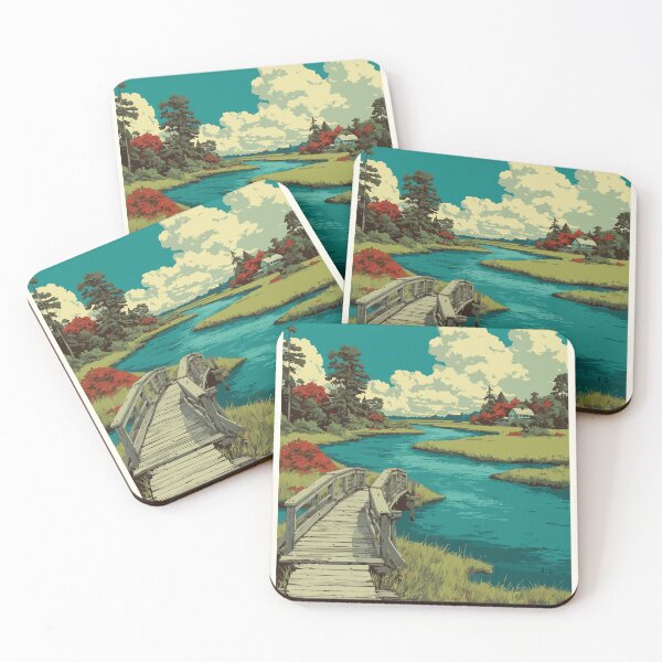 Item preview, Hillsborough Prince Edward Island | Estuary & Bridge Poster designed and sold by TuncGK.
