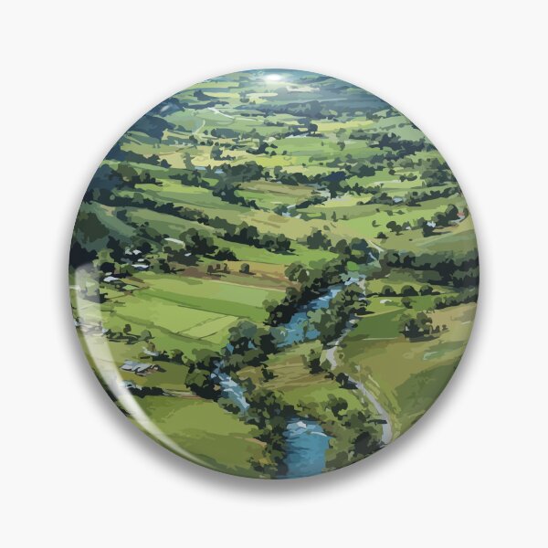 Item preview, Hunter River Prince Edward Island | Valley & Riverlands Poster designed and sold by TuncGK.