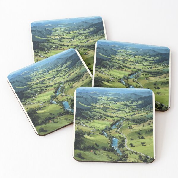 Item preview, Hunter River Prince Edward Island | Valley & Riverlands Poster designed and sold by TuncGK.