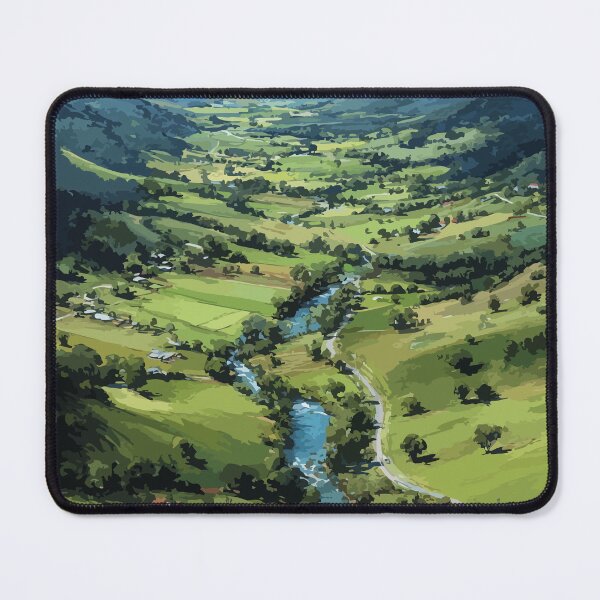 Item preview, Hunter River Prince Edward Island | Valley & Riverlands Poster designed and sold by TuncGK.