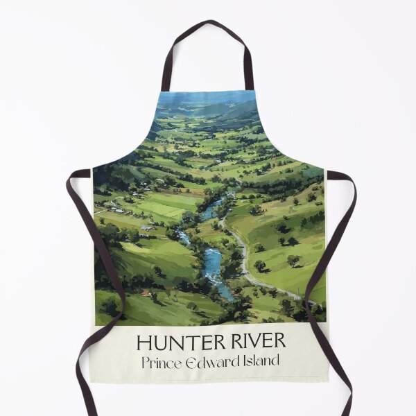 Item preview, Hunter River Prince Edward Island | Valley & Riverlands Poster designed and sold by TuncGK.