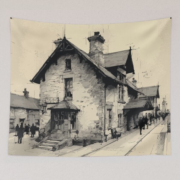 Item preview, Kensington Prince Edward Island | Historic Small Town Poster designed and sold by TuncGK.