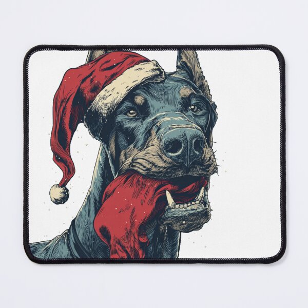 Item preview, The Holiday Dobberman designed and sold by dazzeink.