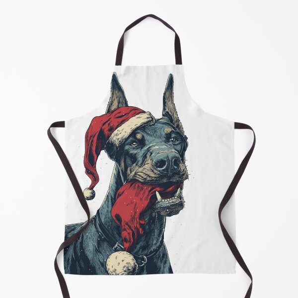 Item preview, The Holiday Dobberman designed and sold by dazzeink.