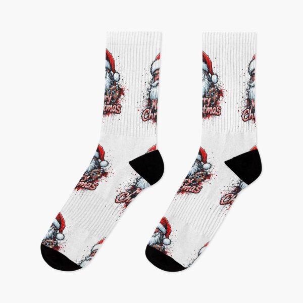 Item preview, Merry Christmas with Santa Claus designed and sold by Hot4Shirt.