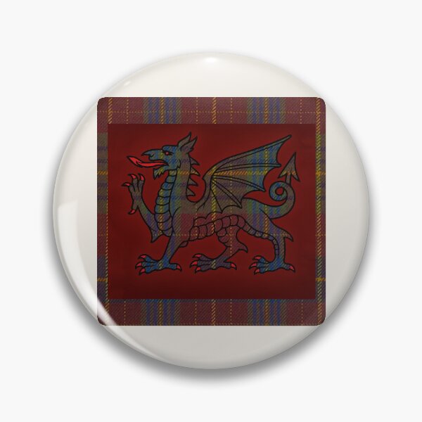 Item preview, Price Welsh Tartan – Life is Short, Glory Eternal & y Ddraig Goch - the red dragon designed and sold by WheelieGdArt.