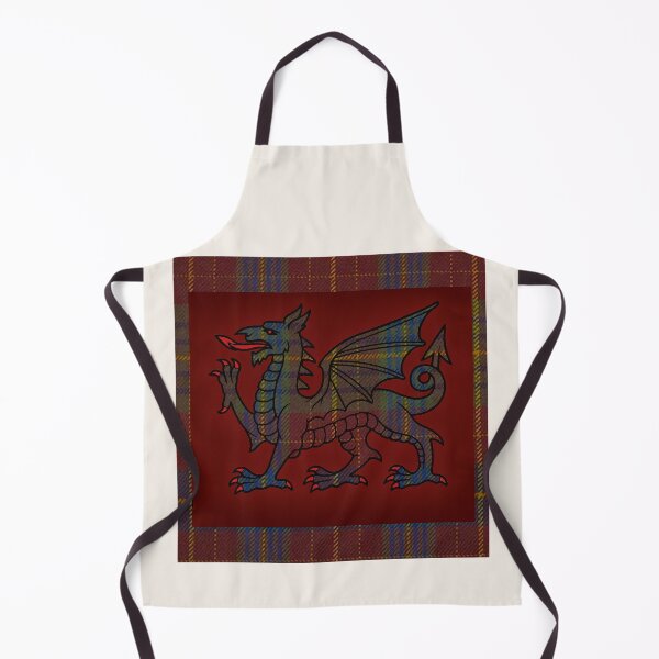 Item preview, Price Welsh Tartan – Life is Short, Glory Eternal & y Ddraig Goch - the red dragon designed and sold by WheelieGdArt.