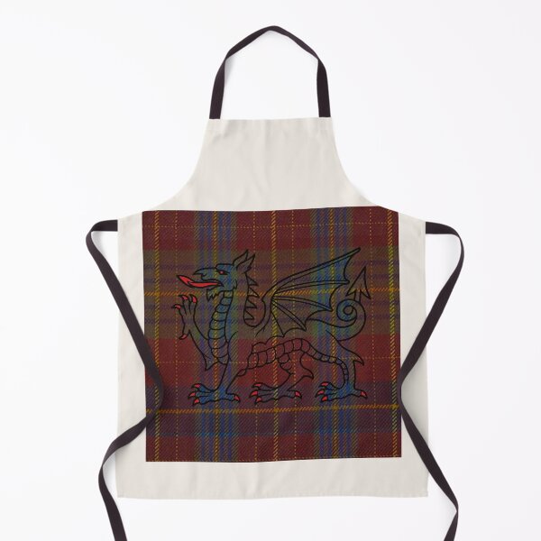 Item preview, Price Welsh Tartan – Life is Short, Glory Eternal & y Ddraig Goch - the red dragon v2 designed and sold by WheelieGdArt.