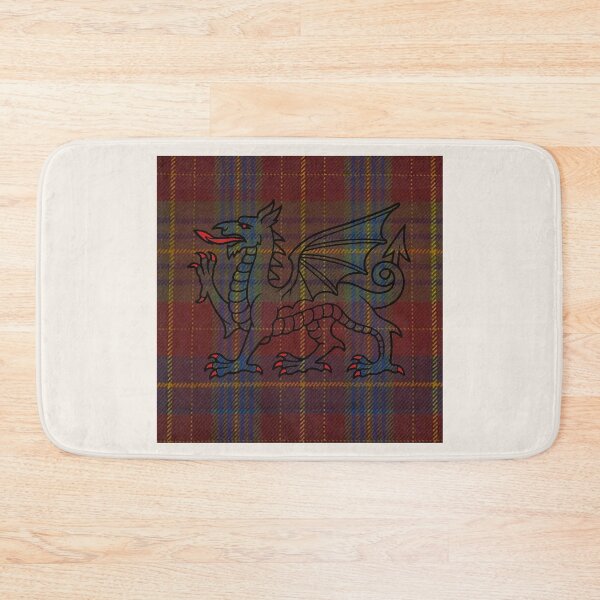 Item preview, Price Welsh Tartan – Life is Short, Glory Eternal & y Ddraig Goch - the red dragon v2 designed and sold by WheelieGdArt.