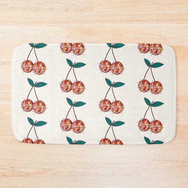 Item preview, Aesthetic Disco Cherries – Retro Pink Sparkle Fruit designed and sold by lea-lani.