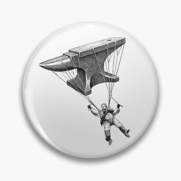 Item preview, Skydiving designed and sold by Naux | Design & Illustration.