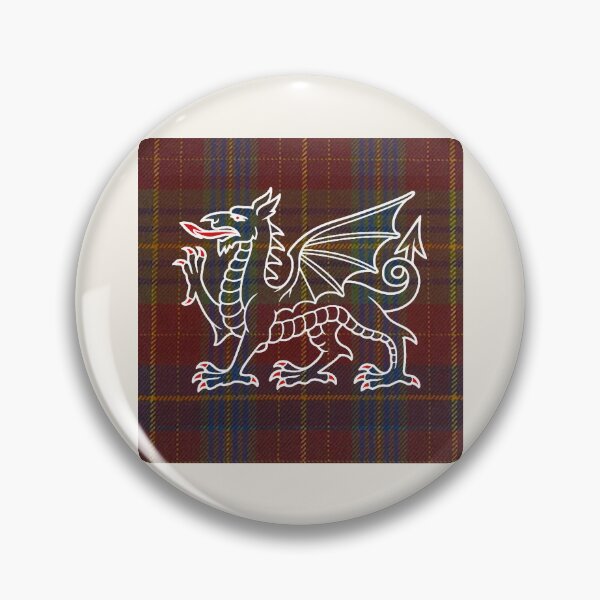 Item preview, Price Welsh Tartan – Life is Short, Glory Eternal & y Ddraig Goch - the red dragon v3 designed and sold by WheelieGdArt.