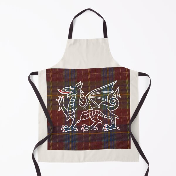 Item preview, Price Welsh Tartan – Life is Short, Glory Eternal & y Ddraig Goch - the red dragon v3 designed and sold by WheelieGdArt.