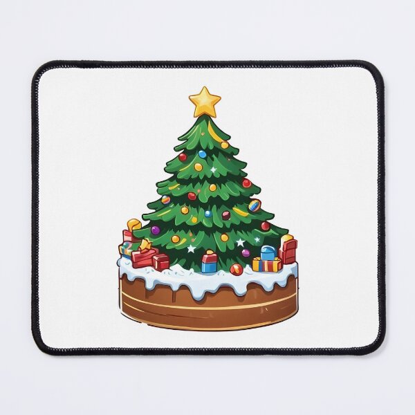 Item preview, christmas tree Cake Seasonal Graphic designed and sold by Uglyandcute.