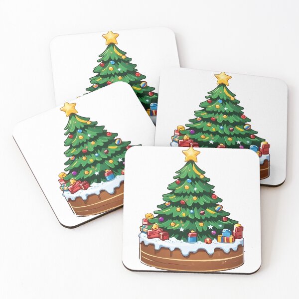 Item preview, christmas tree Cake Seasonal Graphic designed and sold by Uglyandcute.