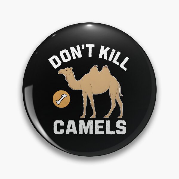 Item preview, Don't Kill Camels – Minimal Camel Graphic designed and sold by CalmDownZone ⭐️⭐️⭐️⭐️⭐️.