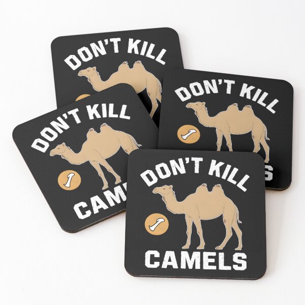 Item preview, Don't Kill Camels – Minimal Camel Graphic designed and sold by CalmDownZone ⭐️⭐️⭐️⭐️⭐️.