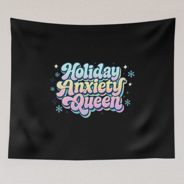 Item preview, Christmas Girl Holiday Anxiety Queen Design designed and sold by Meandmyshop.