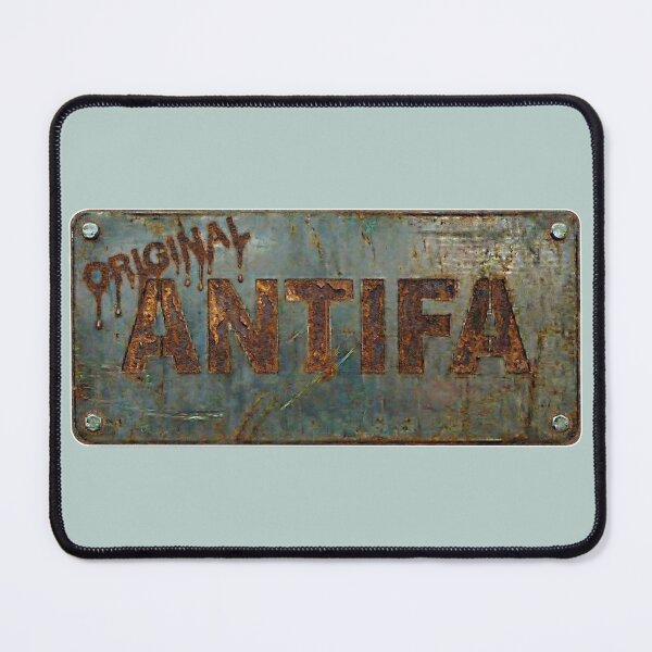 Item preview, Original ANTIFA Plate designed and sold by AmendmentOne.